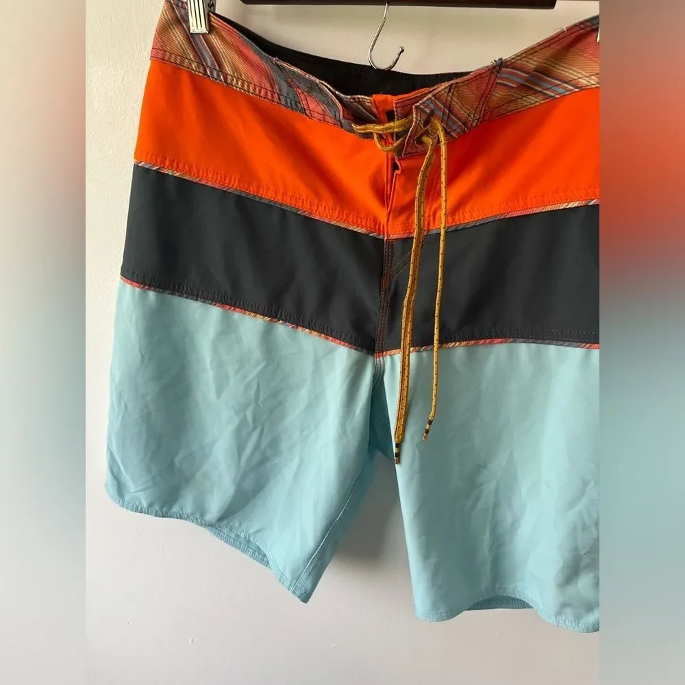 BILLABONG MENS TRIBONG X BOARDSHORTS BLUE, BLUE PERFORMANCE
